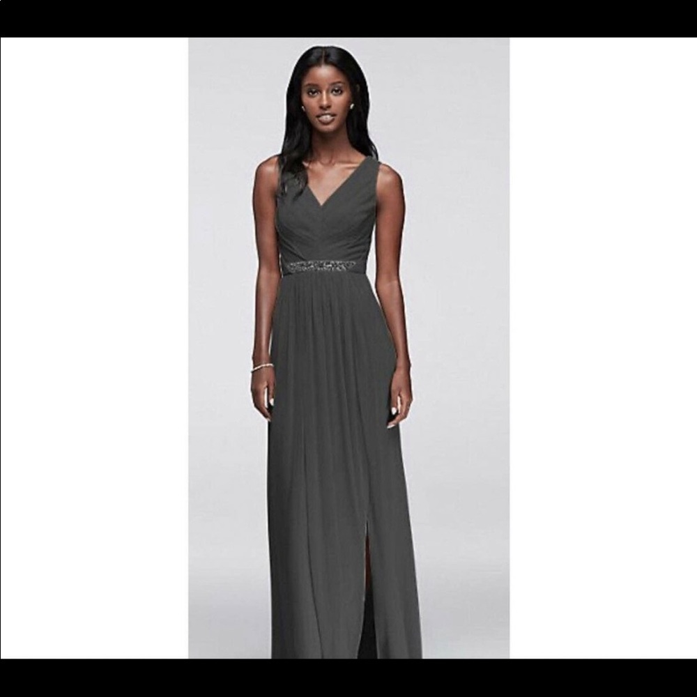 David’s Bridal Bridesmaid Dress, Size 10 in color GRAPHI.